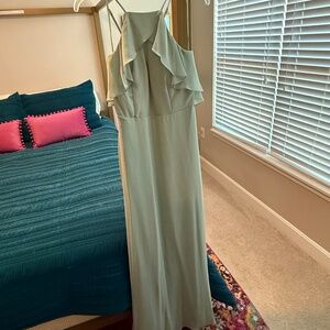 Sage Green Bridesmaid/Formal dress